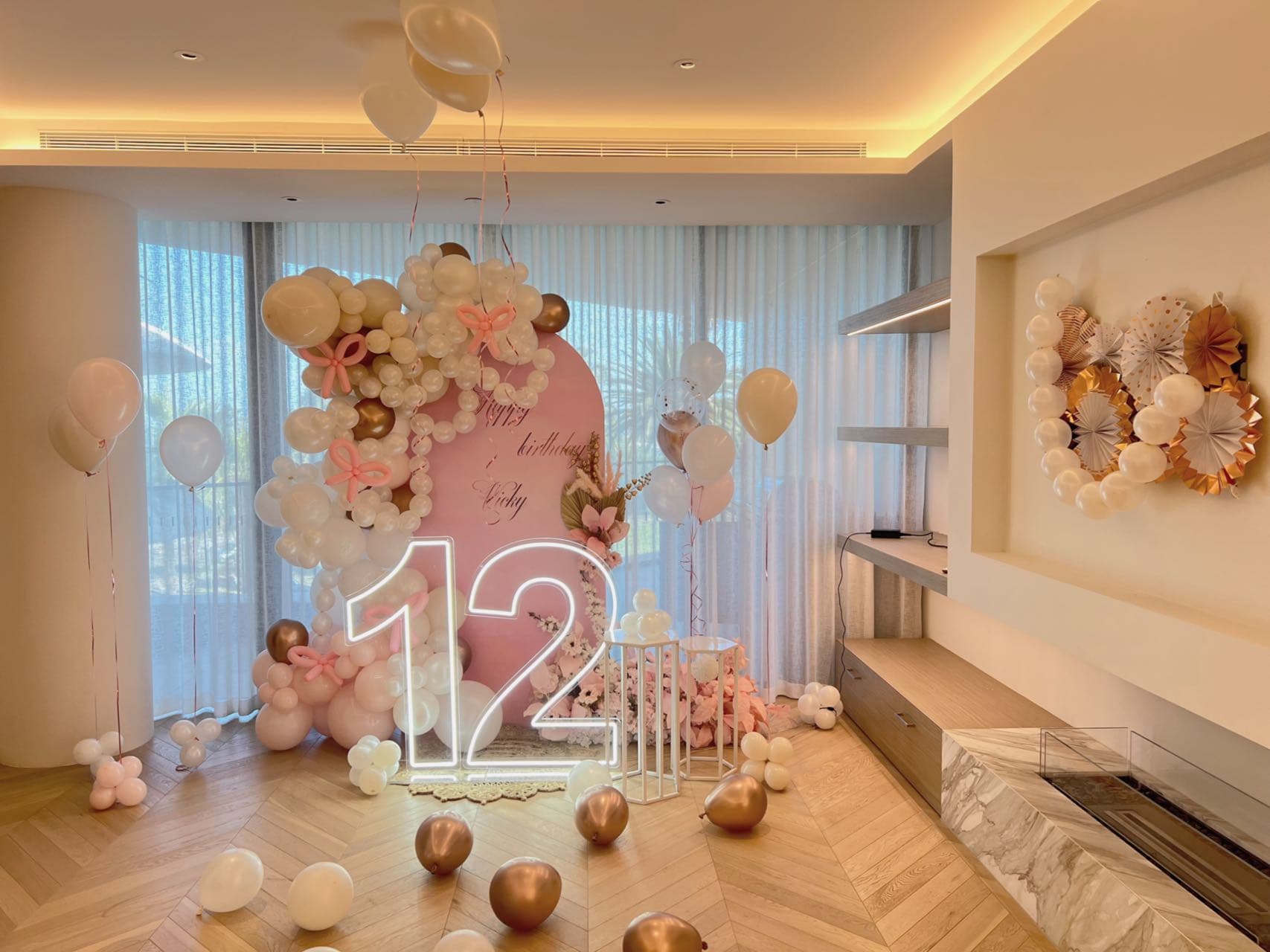 Butterfly themed 12th birthday