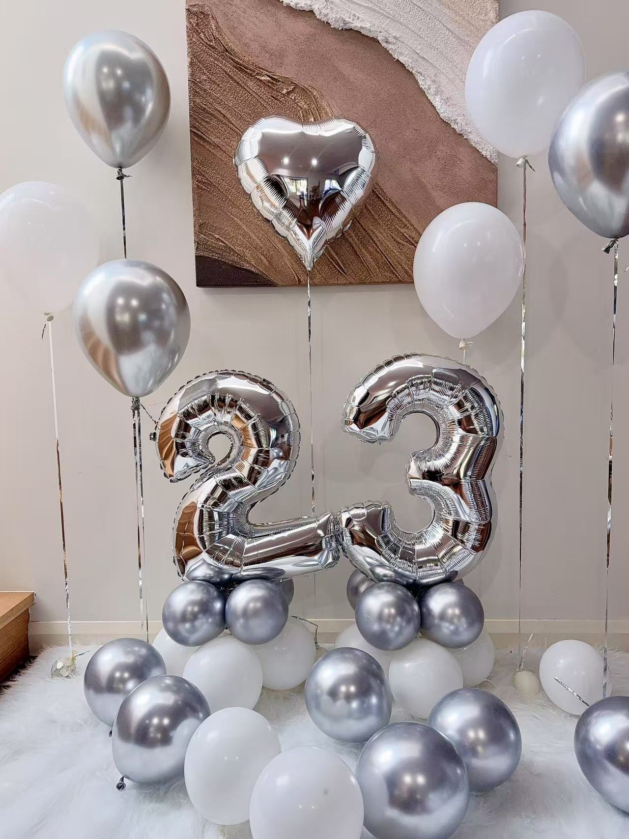 Number Balloon Bouquet